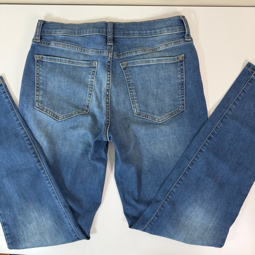 BANANA REPUBLIC Women’s 27/4 Skinny Fit Mid Rise Medium‎ Wash Preppy Everyday - Picture 4 of 6